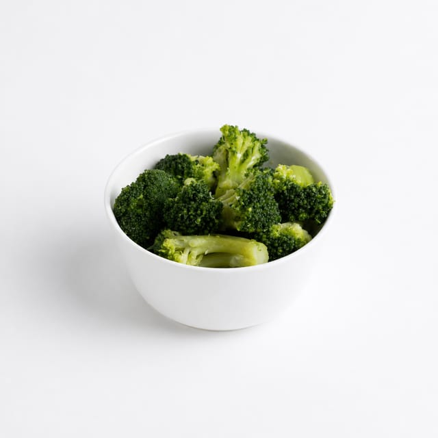 Steamed Broccoli.